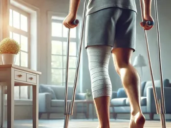 Maximising Recovery: Essential Guide to Using Crutches After Knee Replacement Surgery