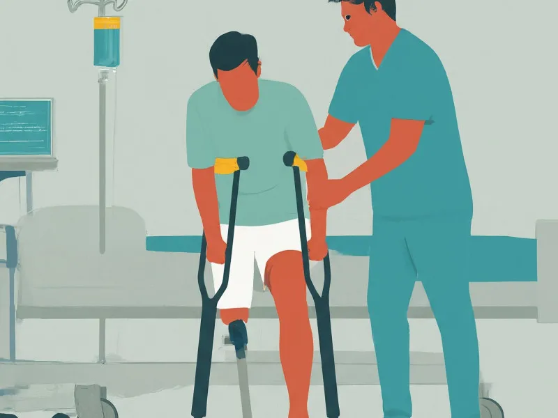Maximising Recovery: Essential Guide to Using Crutches After Knee Replacement Surgery