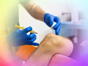 ChondroFiller injection or knee replacement for younger patients