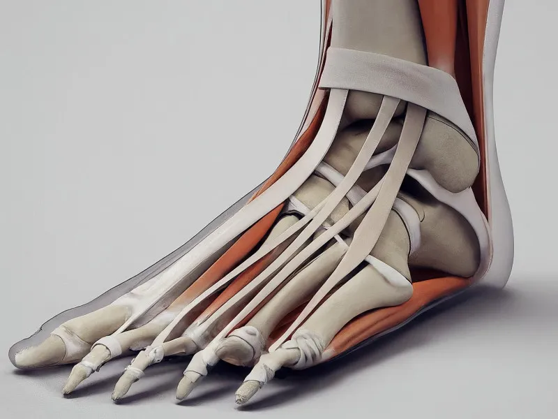 The Role of Tendons and Ligaments in Foot Stability